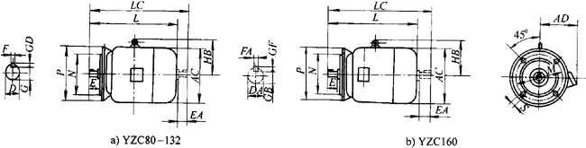 YZCϵе(dng)ஐ늄(dng)C(j)γߴ磨H80160mm